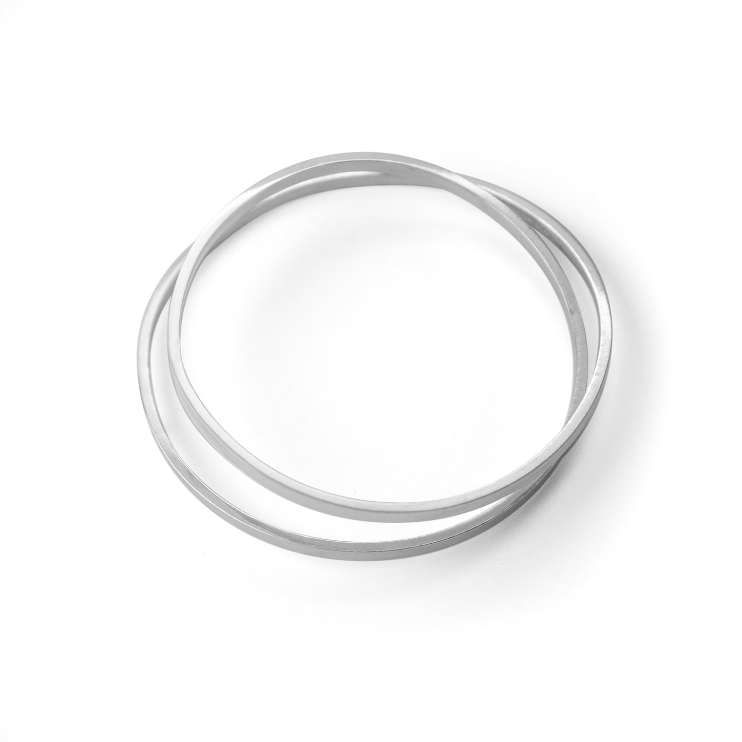 Loop D Loop Bangle Sterling SIlver