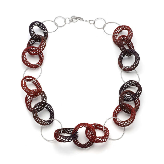 Vortex Interlinked Chain Necklace